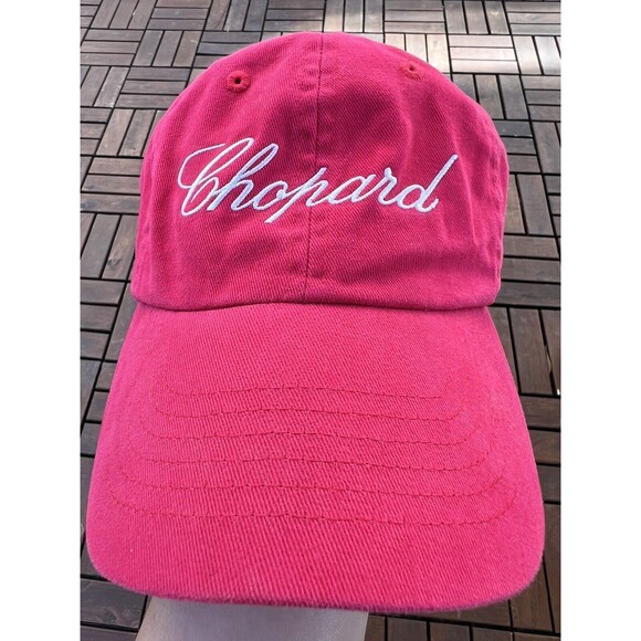 Chopard Cap Mens  Women Luxury Baseball Golf Hat Embroidered Unisex Red 2007 - Picture 1 of 7